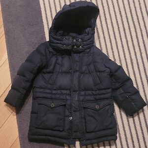 Polo Ralph Lauren Down Navy Puffer Coat with Hood